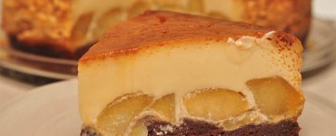 Tort cu mere si crema de zahar ars