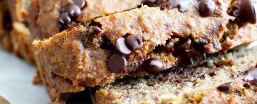IGT1 Best Moist Chocolate Chip Banana Bread Recipe Vegan Gluten Free One Bowl 1