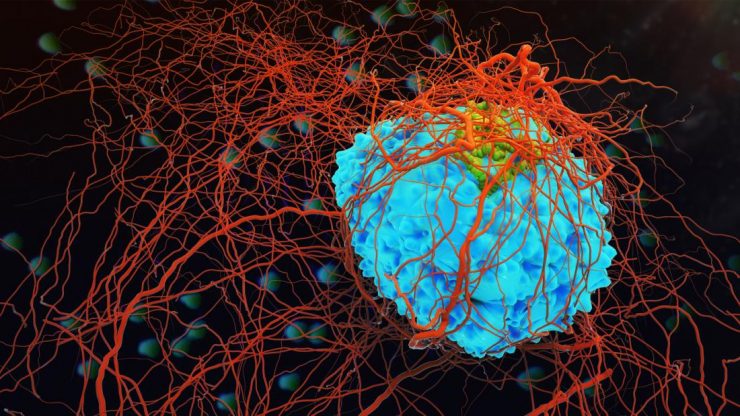 illustration of a cancer cell