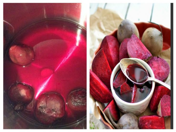 sirop de sfecla rosie.