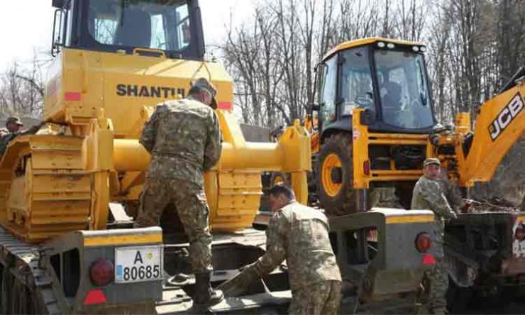 Armata a inceput construirea unui spital