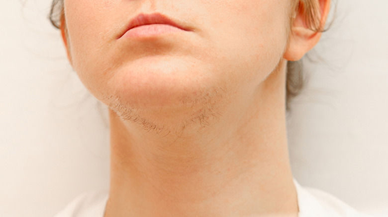 sudden growth in chin may warrant investigation 1688405879